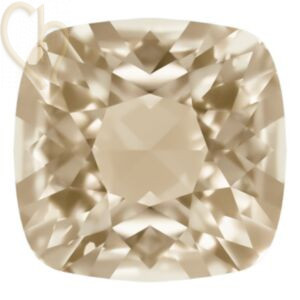 Swarovski Crystal 4470 Cabochon 10 mm – Golden Shadow | Boutique Charlotte