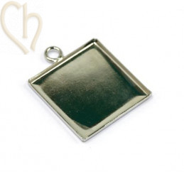 pendentif carré 20mm