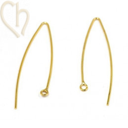 earrings "harpon" 44mm