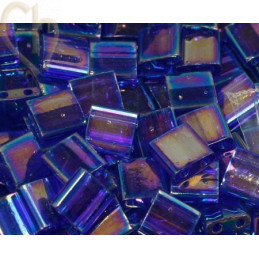 TILA BEAD transparent cobalt AB