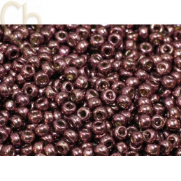 Miyuki Roc. 11/0 Duracoat galvanised Eggplant