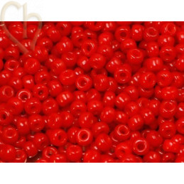Rocaille 11/0 Red opaque