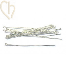 Headpins with ring 54mm
