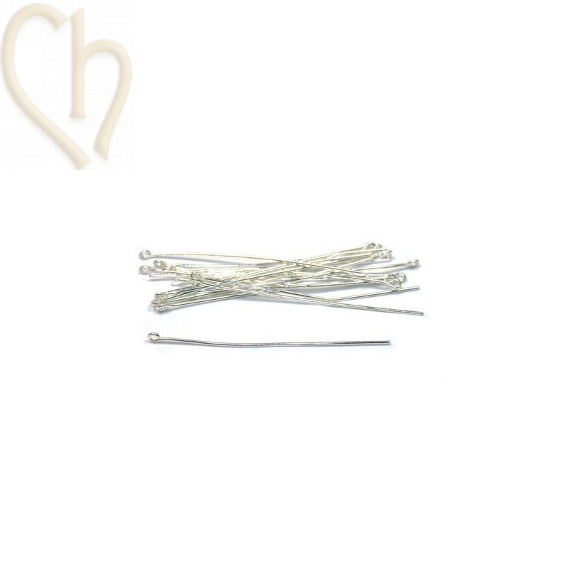 Headpins with ring 54mm