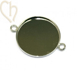 houder met 2 ringen voor Rocks 24mm