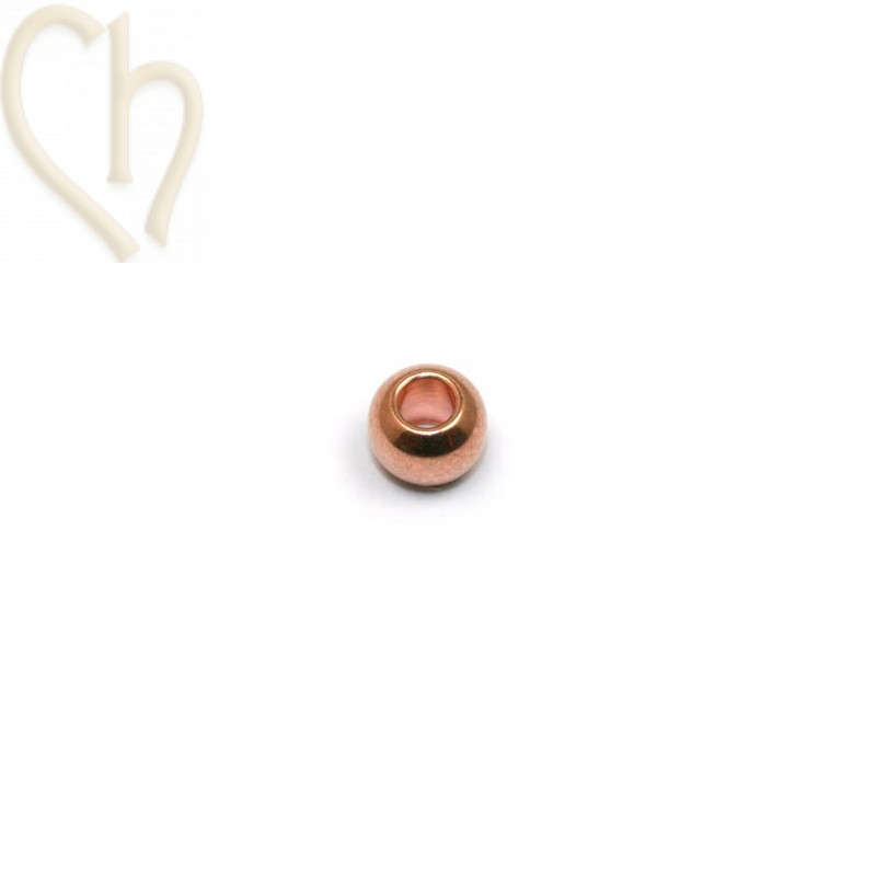 boule metal 5mm inter. 2.5mm