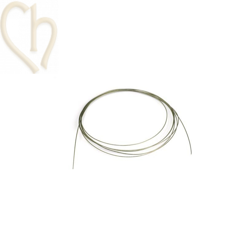 steelwire nyloncoated 0.25mm 1m.