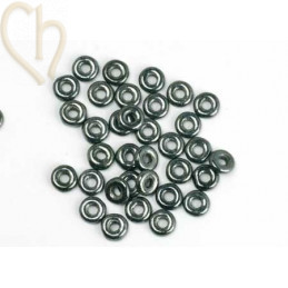 O-beads Jet Hematite