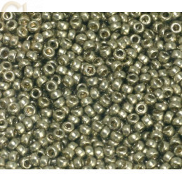 Miyuki Roc. 15/0 Duracoat Lt. Smokey Pewter 10gr.