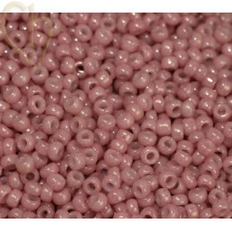 Roc. 15/0 10gr. opaque ant rose luster