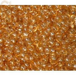 Roc. 15/0 10gr. Light Topaz Luster