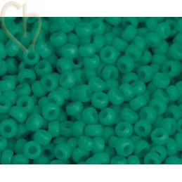 Miyuki Roc. 15/0  Turquoise vif 15-2050