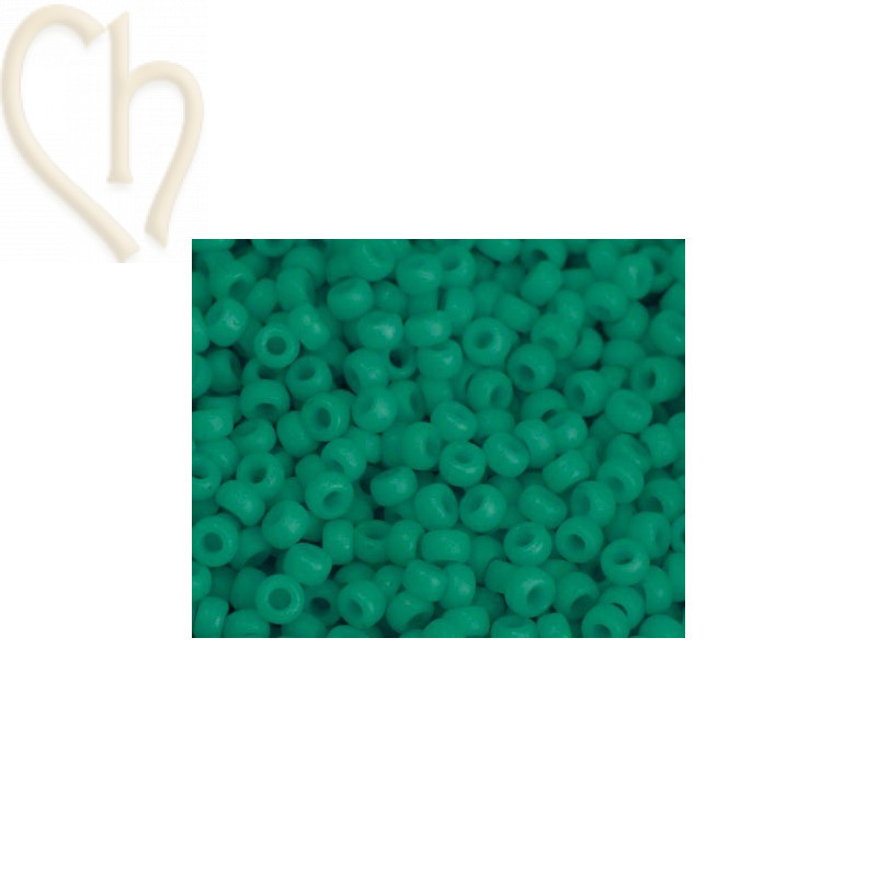 Miyuki Roc. 15/0  Turquoise vif 15-2050