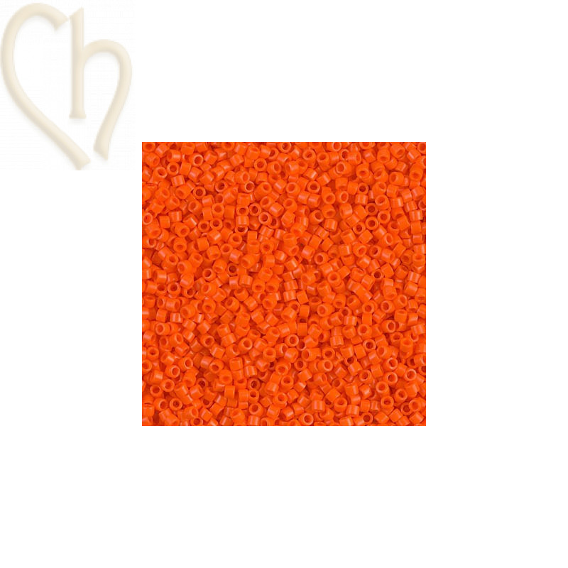 Delica 11/0 5 gr. Orange Opaque db722