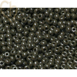 rocaille 11/0 gris taupe