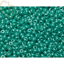 rocaille seedbead 11/0 turquoise opaque pearl
