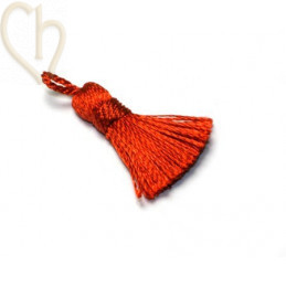Tassel Pampille 25mm orange