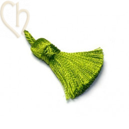 Tassel Pampille 25mm lemongreen
