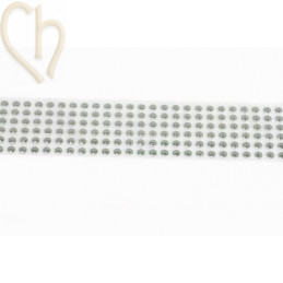 Swarovski Metallic Transfere silver