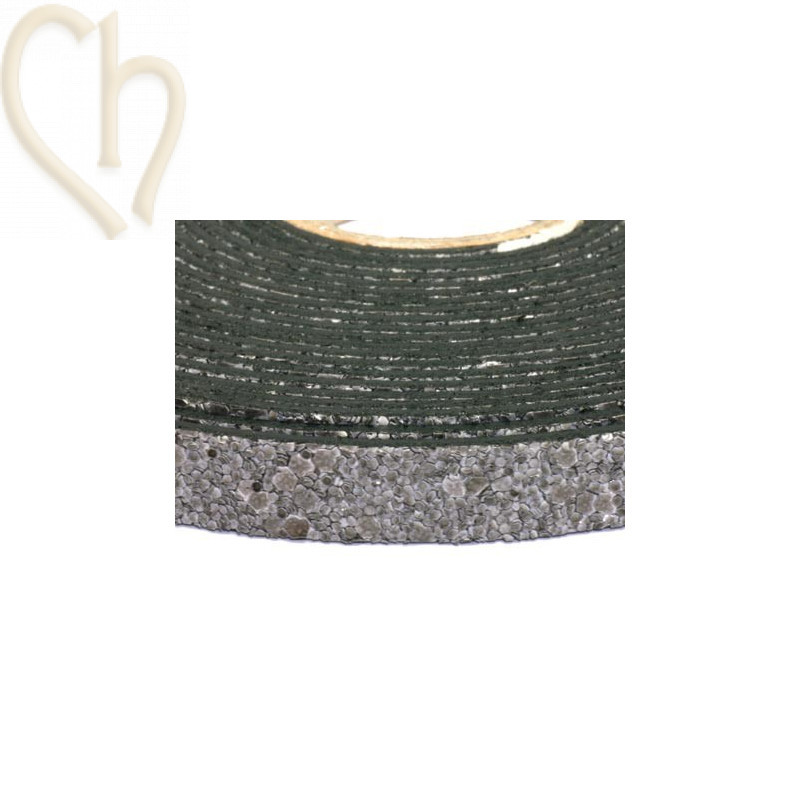 leather flat 10mm sand grey