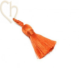 Tassel Pampille 25mm orange