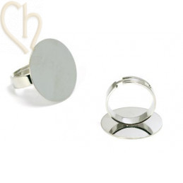 Regelbare ring plateau 24mm 