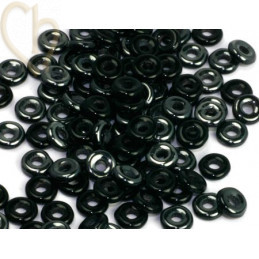 O-beads Jet Hematite