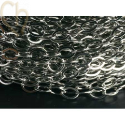 chaine acier ovale 4mm
