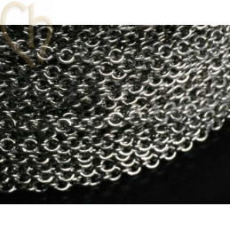 chain steel oval 2mm