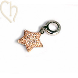 Swarovski Elements pendant 14mm star Silk