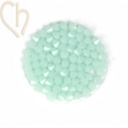 Crystal ROCKS 24mm mint alabaster 