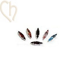 Navette marquise 15*4mm silver setting