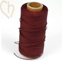 polyester koord 0.5mm bordeaux