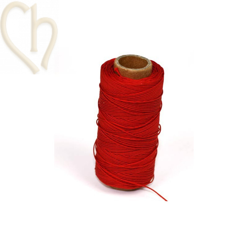 polyester koord 0.5mm rood