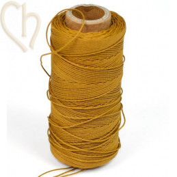 cordon polyester 0.5mm naturel