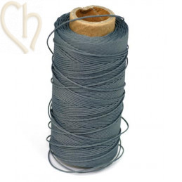 Polyester cord 0.5mm dark grey