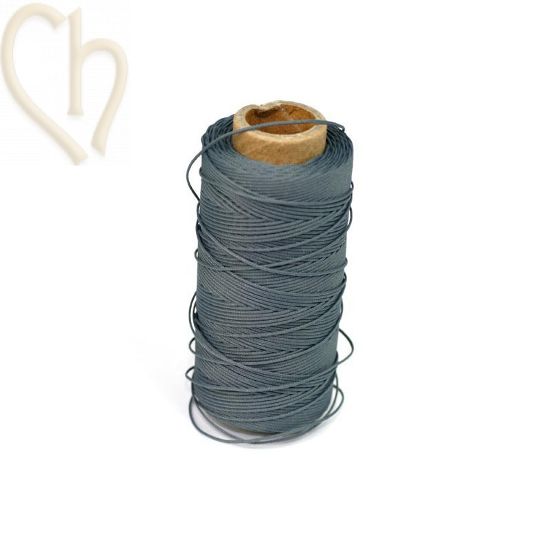 Polyester cord 0.5mm dark grey