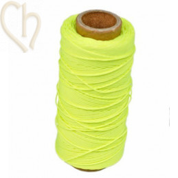 polyester koord 0.5mm fluo geel