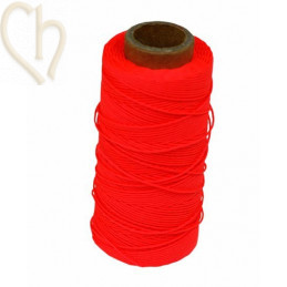 polyester koord 0.5mm Rood fluo