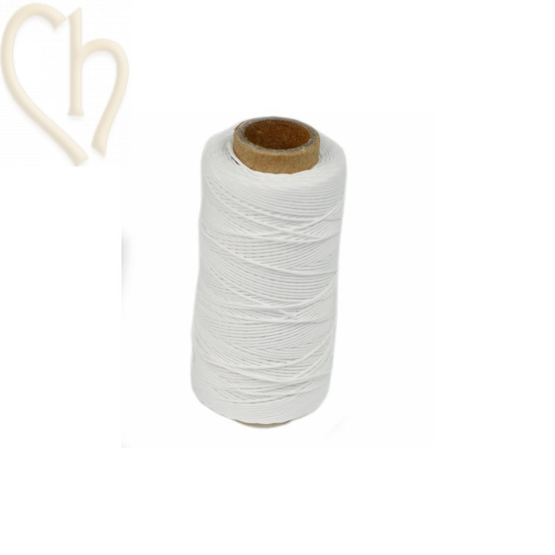 Polyester cord 0.5mm white