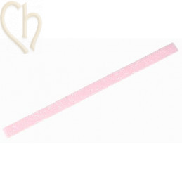 Cristal Fine Rocks/Mesh Strip 16*8mm Rose Alabaster