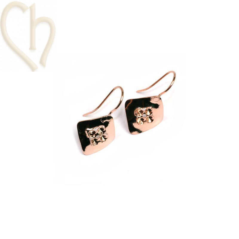 boucles d'oreille pour 4 strass ss19