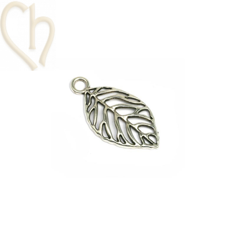 pendentif feuille 26*16mm
