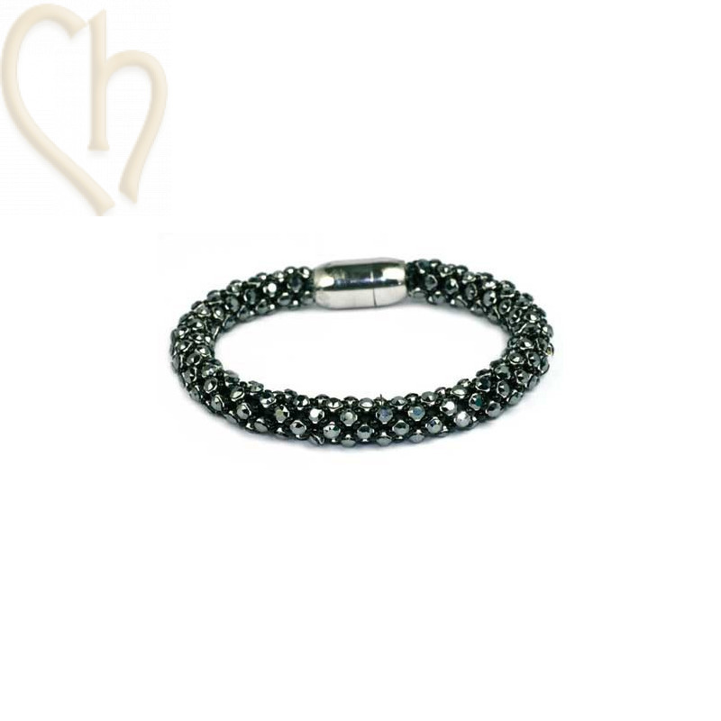 bangle Feria jet hematite
