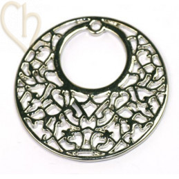 pendentif fill. rond 36mm