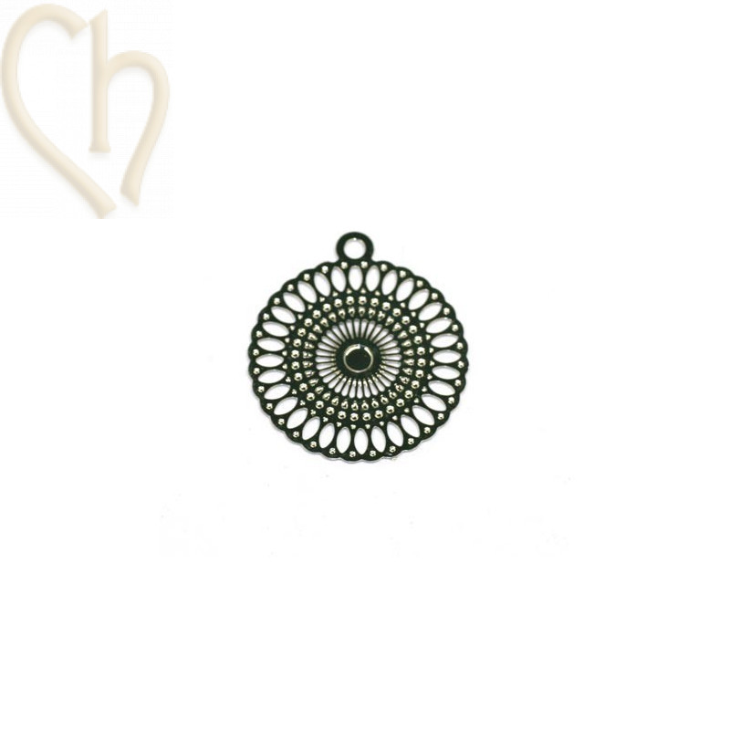 pendentif fill. rond 18mm