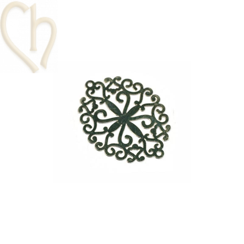 pendant fill. oval 30*22mm