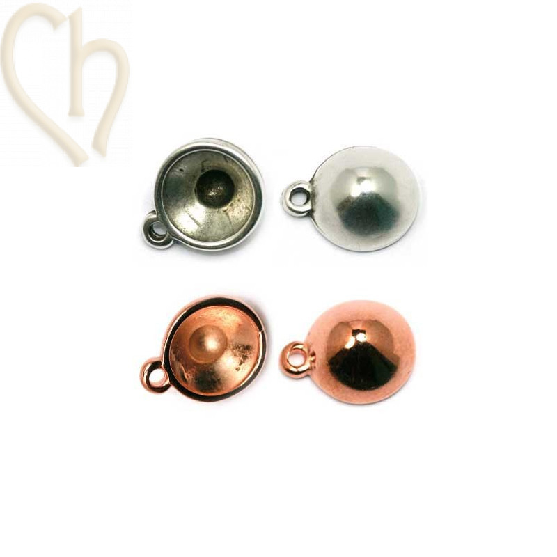 pendentif metal pour 1 strass ss39
