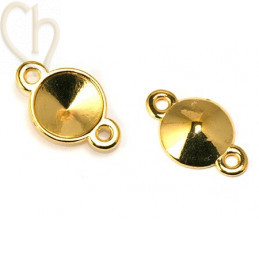 houder met 2 ringen voor rivoli 14mm