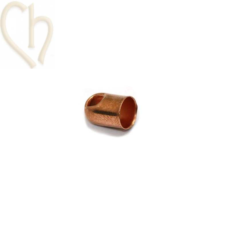 Endcap 6*9mm rose gold